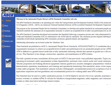 Tablet Screenshot of apmstandards.org